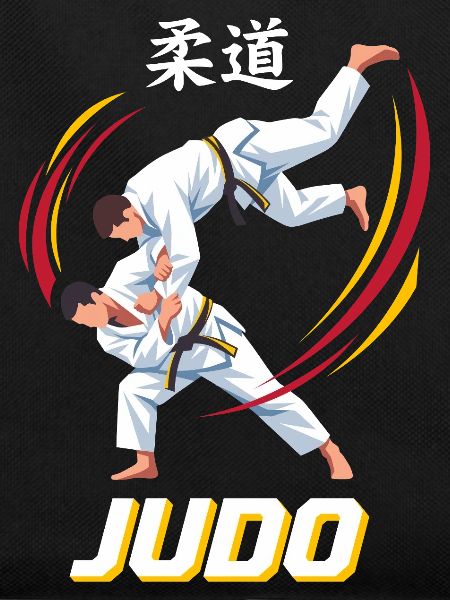 Judo Schulterwurf Kampfkunst