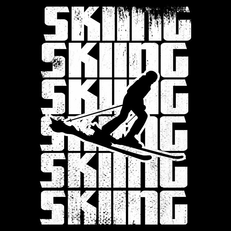 Funny skier