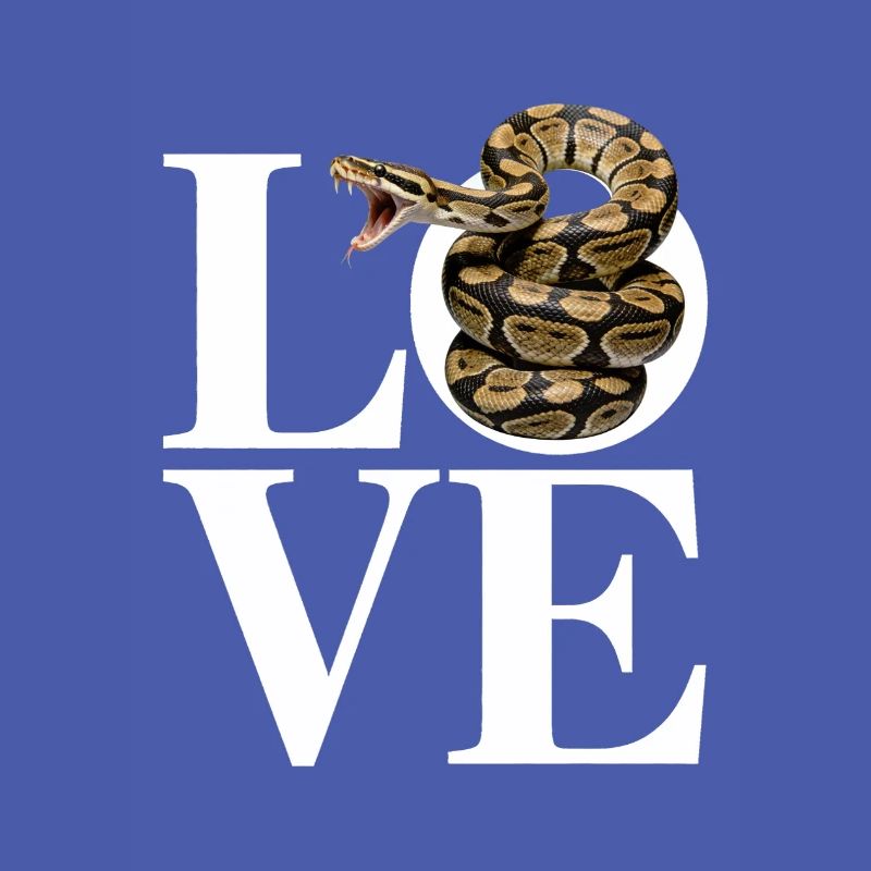 Königspython Schlangen LOVE Terrarium Python