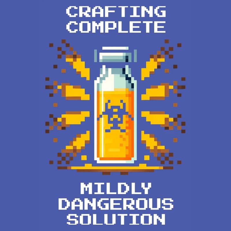 Fabrication terminée – solution délicate | Chimie