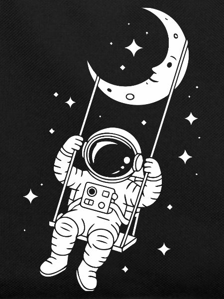 Astronaute Cosmos Spatial Swing