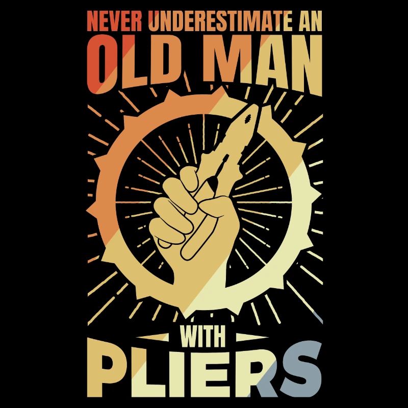 Old electronics technician