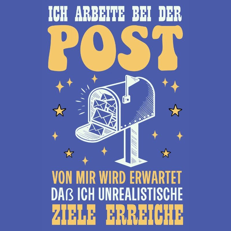 Postboten ICH ARBEITE BEI DER POST VON MIR WIRD