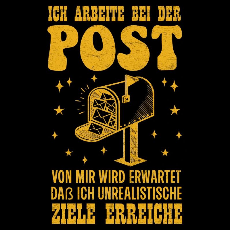 Postboten ICH ARBEITE BEI DER POST VON MIR WIRD