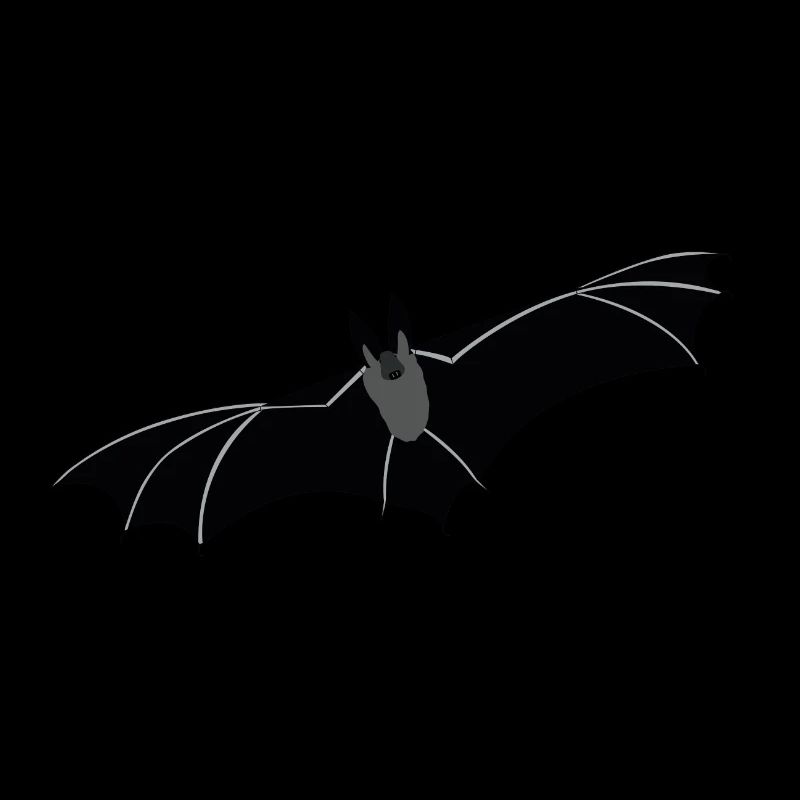 Fledermaus zu Halloween - Süßes oder Saures