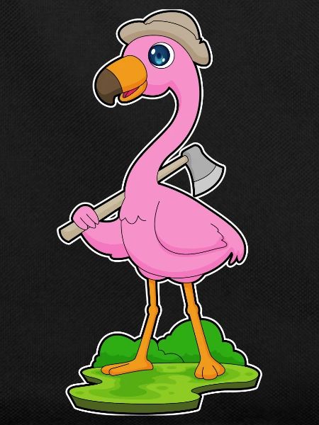 Flamingo Lumberjack Axe