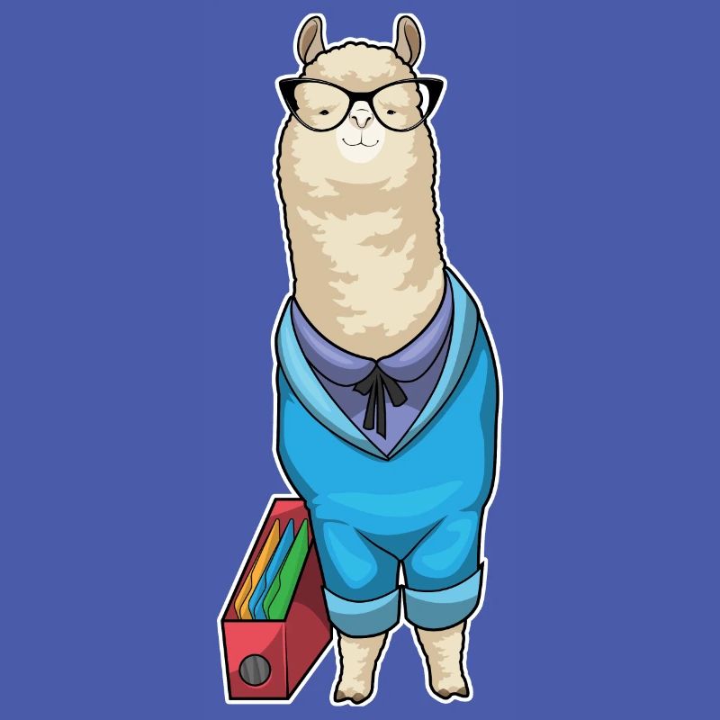 Alpaca Secretary Folder Office