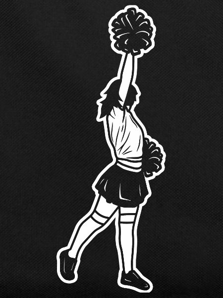 Cheerleader Mädchen