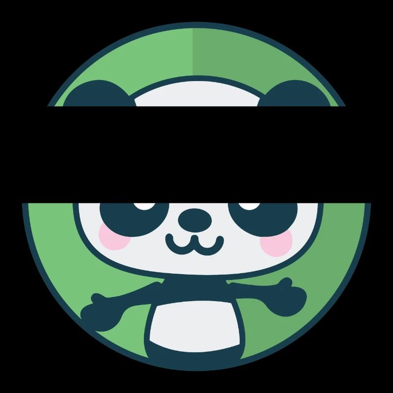 Panda will eine Umarmung