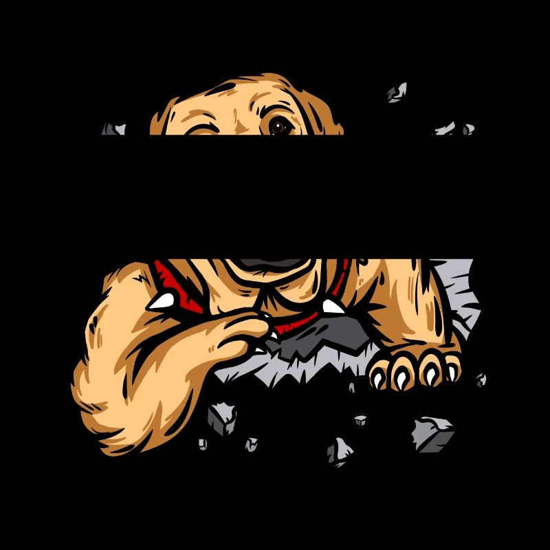 Idée cadeau mur de chien Labrador