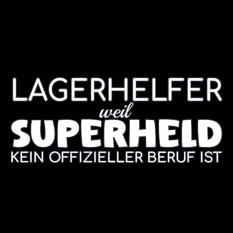 Lagerhelfer Superheld