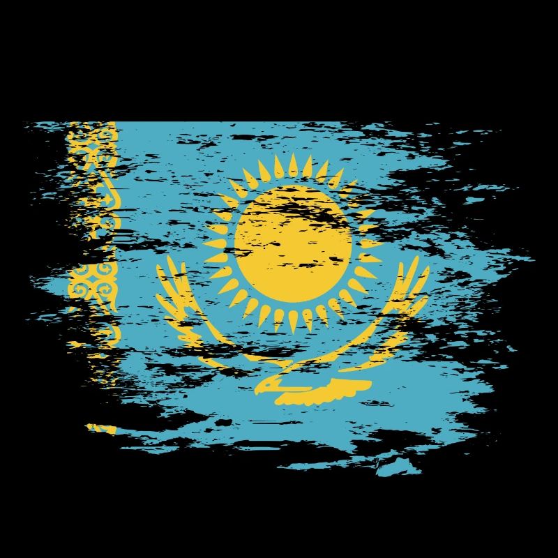 Drapeau du Kazakhstan utilisé