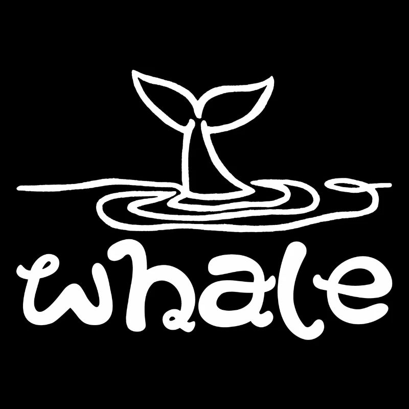 La queue de la baleine (blanc)