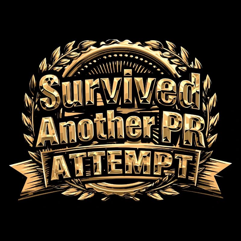 Survived Another PR Attempt Funny PR Gym Gift