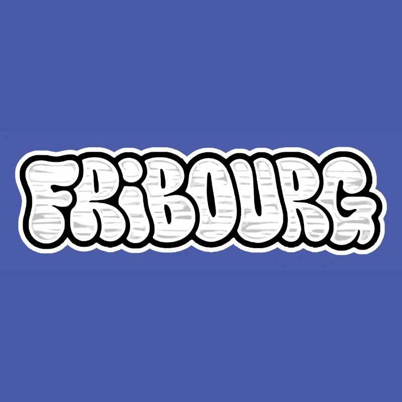 Fribourg Throwie Graffiti