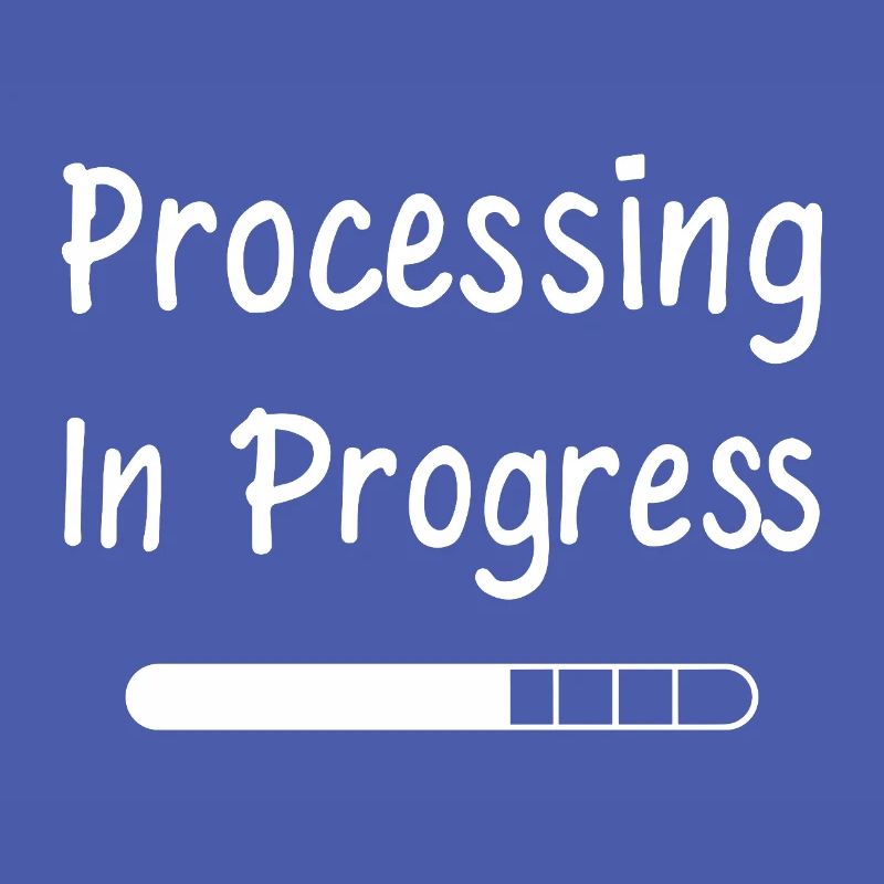 Processing In Progress Loading Bar Statement