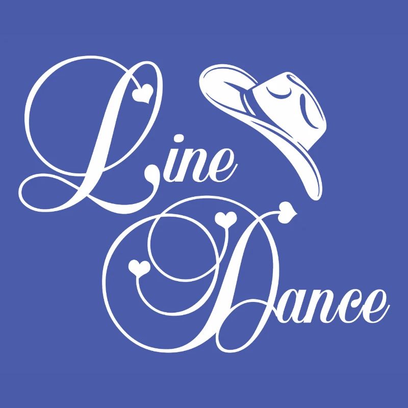 Line Dance Script Logo
