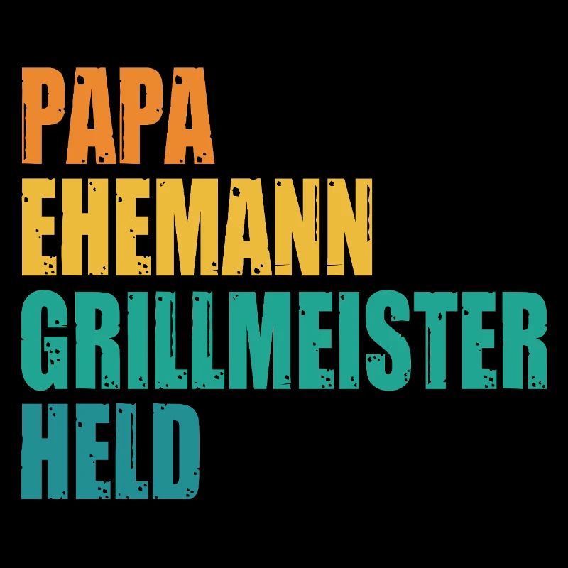 Dad Husband Grill Master Hero