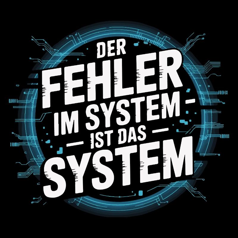 The error in the system - lies in the system YES!