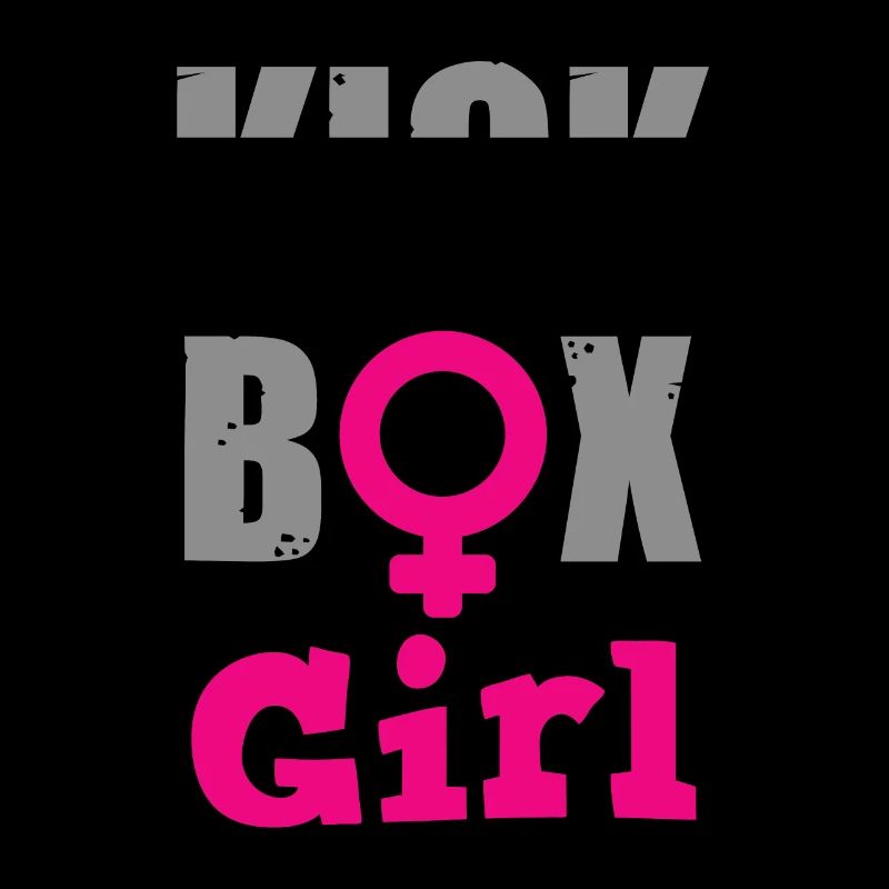 Kickbox-Mädchen