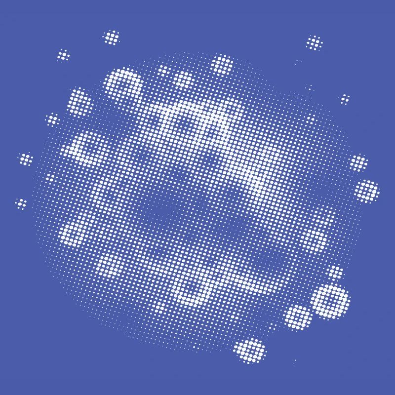 Pixel Cloud White | flash | rasterize | trendy