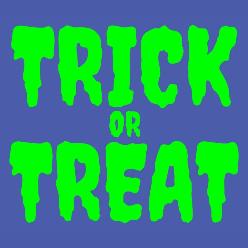 Im Dunkeln leuchtendes Süßes-oder-Saures-Design