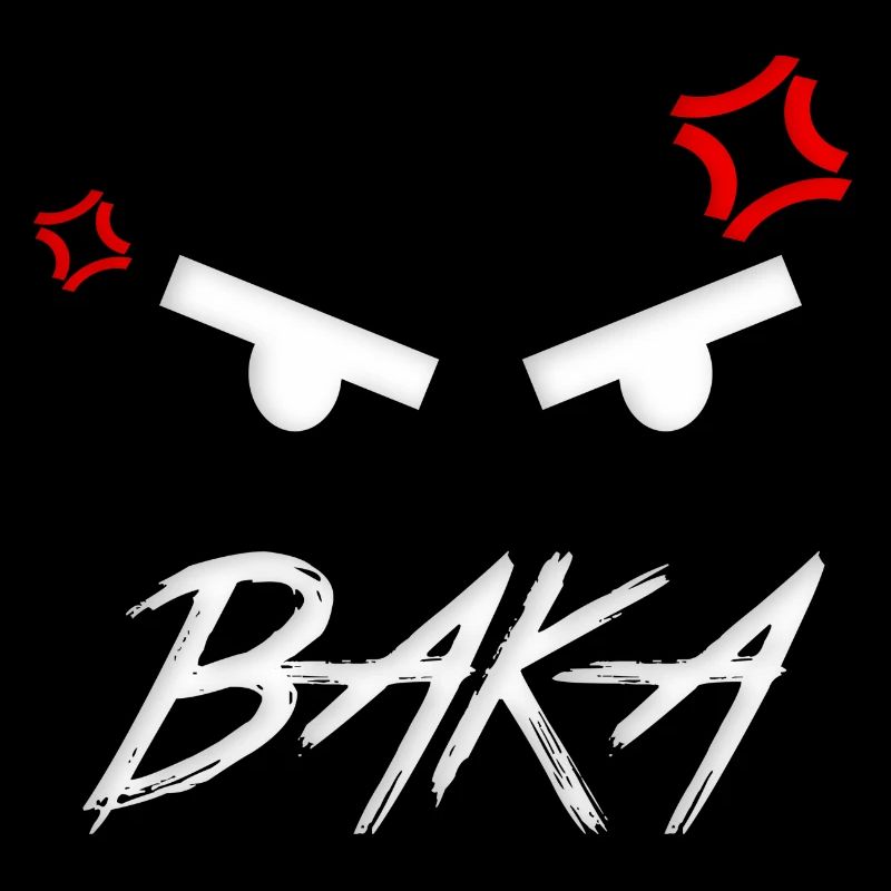 Baka Expression dans l’anime