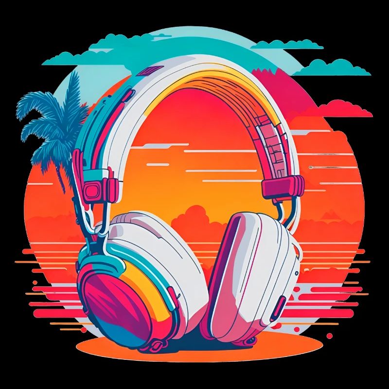 80s Kopfhörer