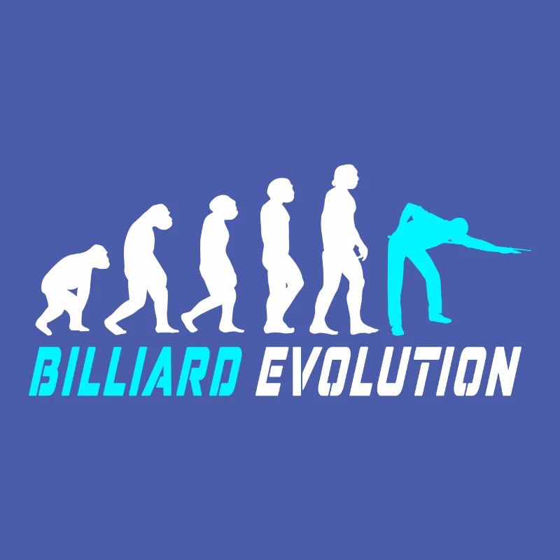 Billard Evolution Design / Geschenkidee