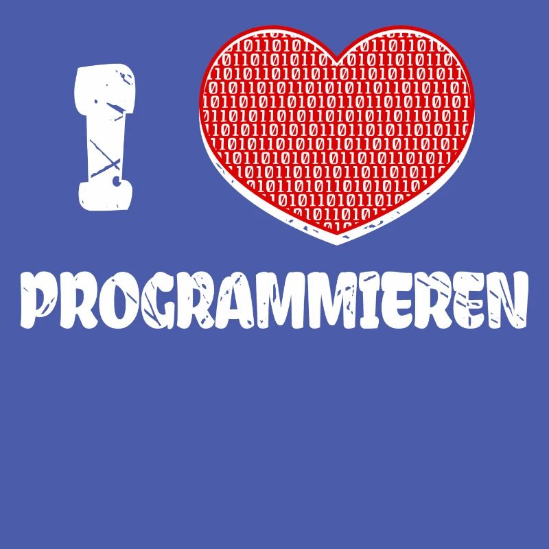 Developer Herz Programmierer Statement Informatik