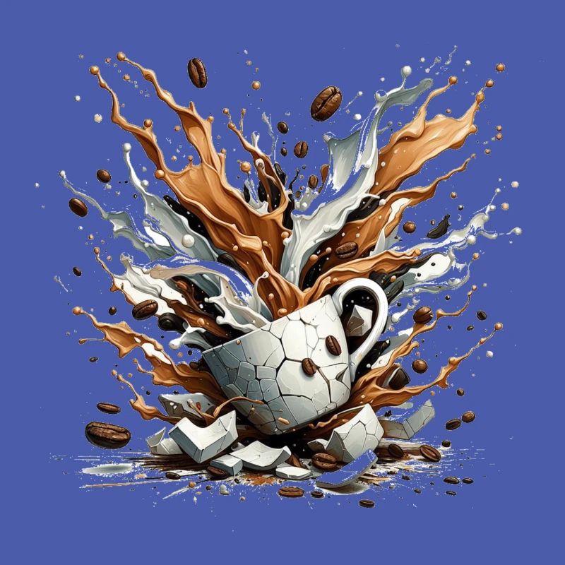 Exploded Coffee - 100% Caffeine