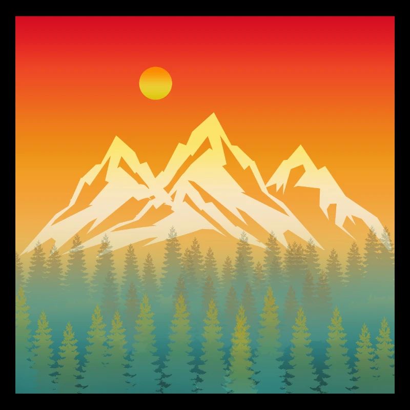 Mountain Nature Sunset