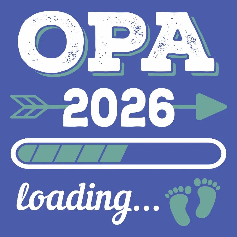 Opa 2026 Loading Werdender Großater Geschenkidee