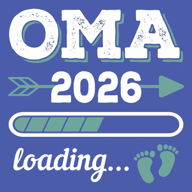 Oma 2026 Loading Werdende Großmutter Geschenkidee