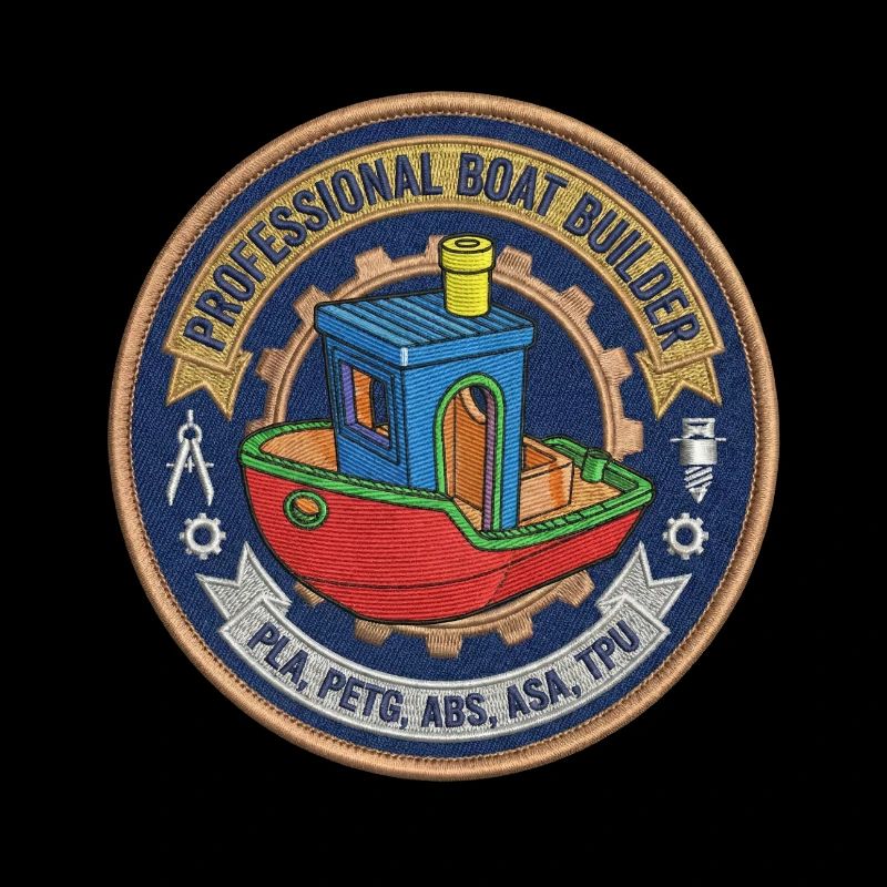 Professioneller Bootsbauer Benchy Patch