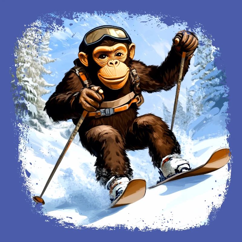 Monkey Ski / Skier Monkey