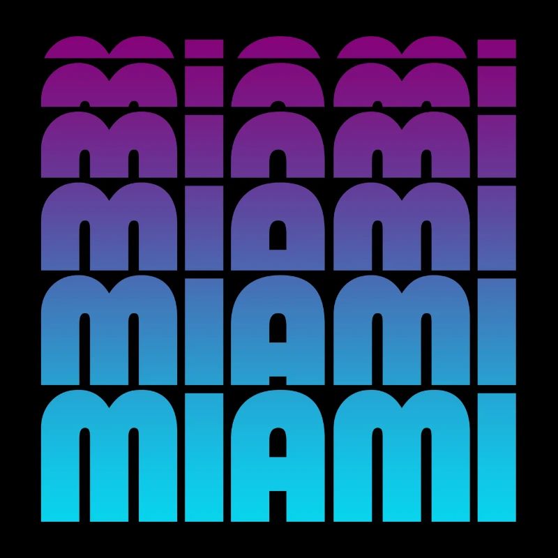 Miami Gradient Grid