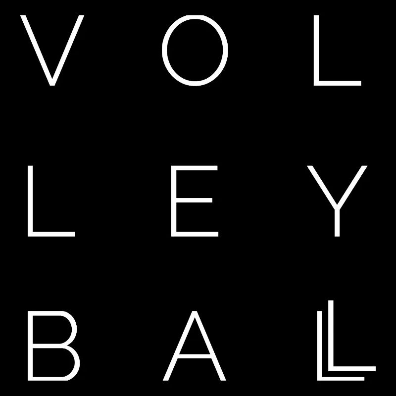 volleyball icon Logo icon idea font Vector