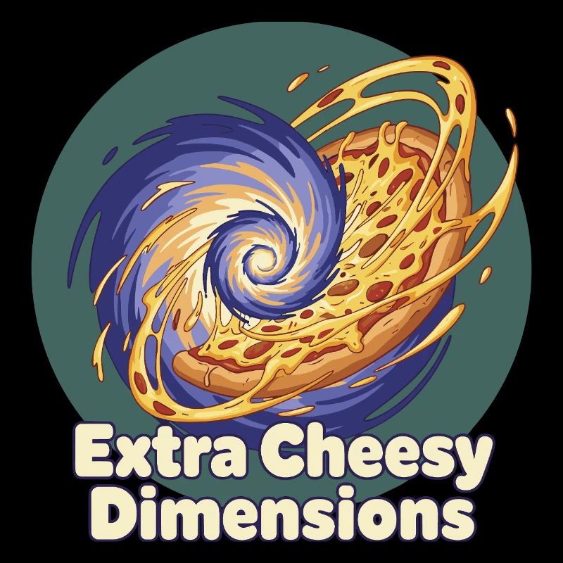 Pizza aux dimensions extra fromagées