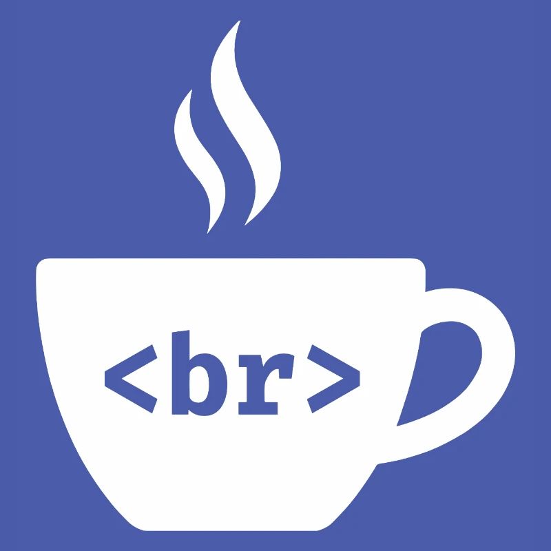 Pause café – Conception drôle de balise HTML