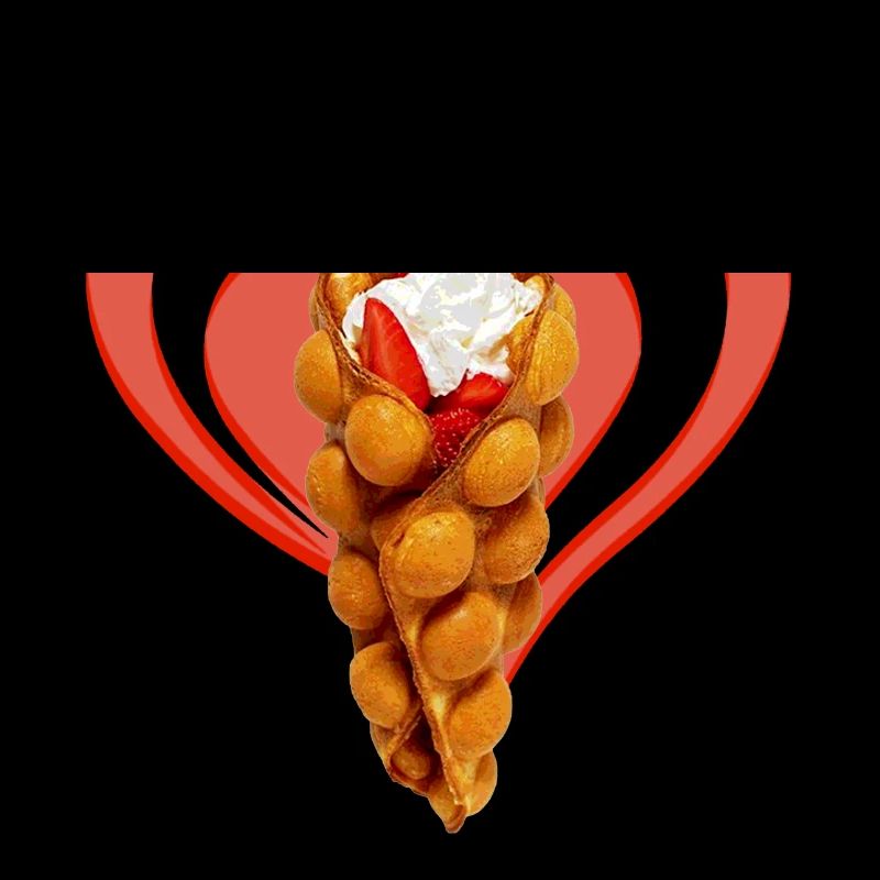 Bubble Egg Waffeln