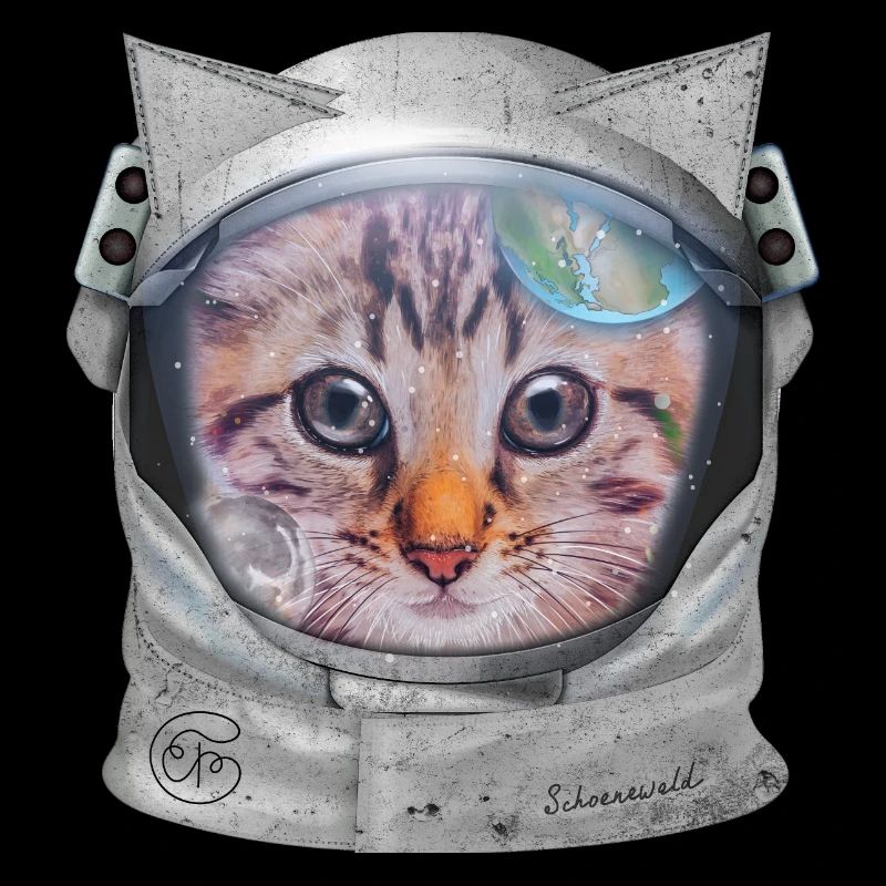 Chat dans l’espace