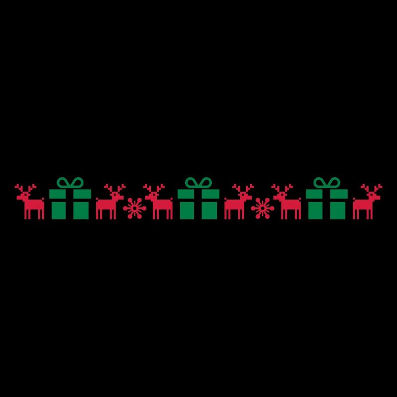 Norwegian Pattern, Christmas, Template, Your Text