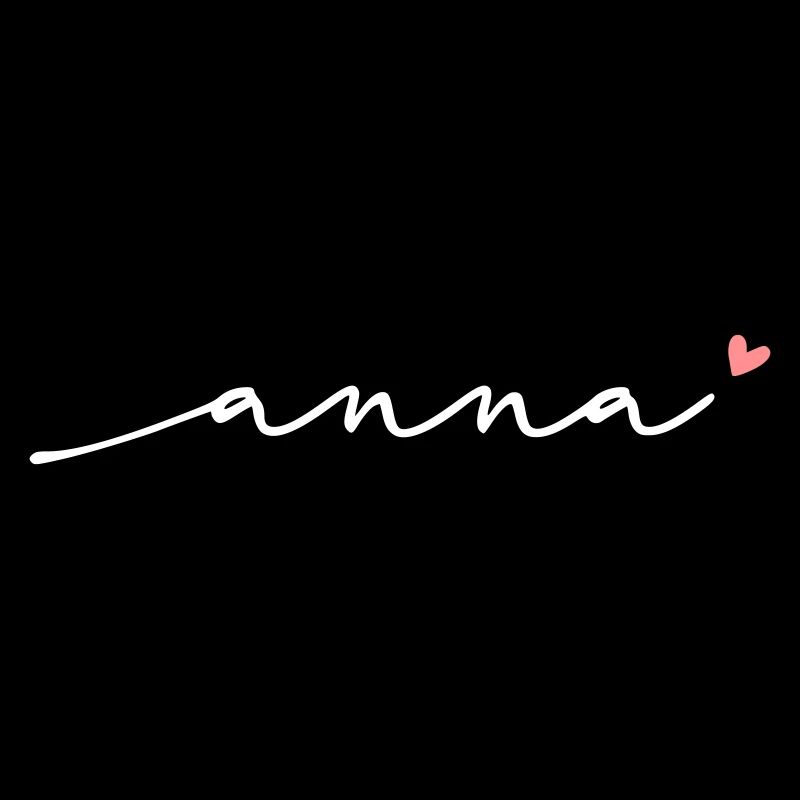 Anna Cursive Name