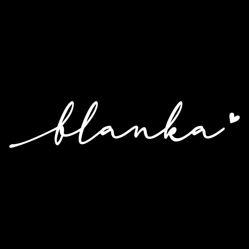 Blanka Cursive Name