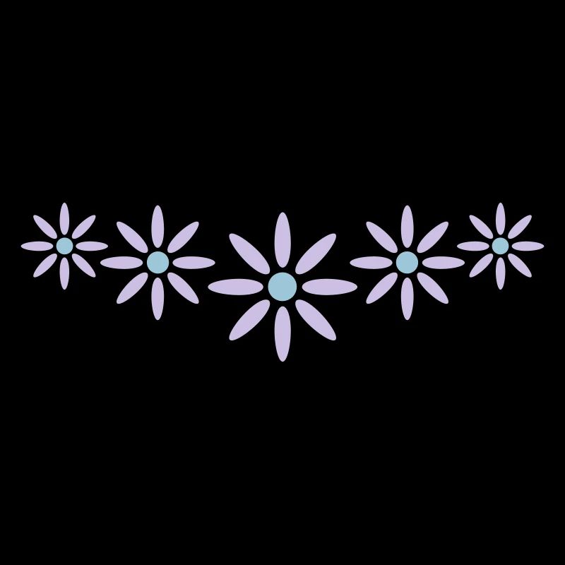Beaucoup de fleurs colorées belle conception de motif décoratif