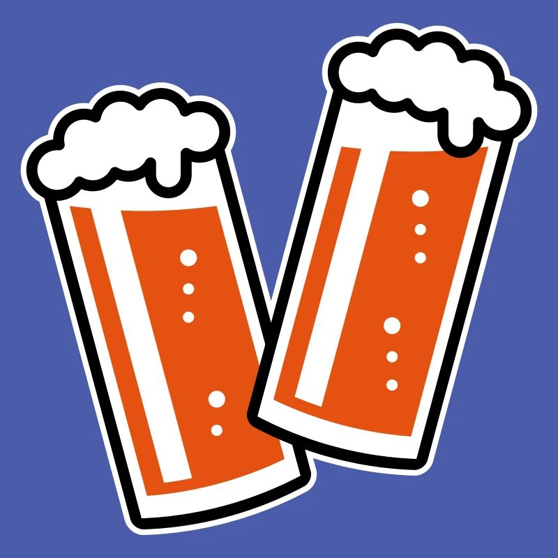 2 Altbiergläser Stoßen An (Bier / Altbier / 3C)