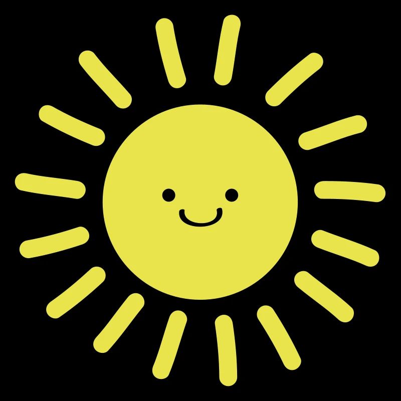 sourire au soleil