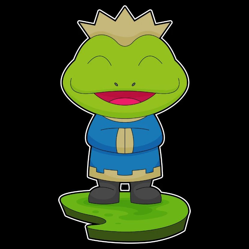 Frog King Crown