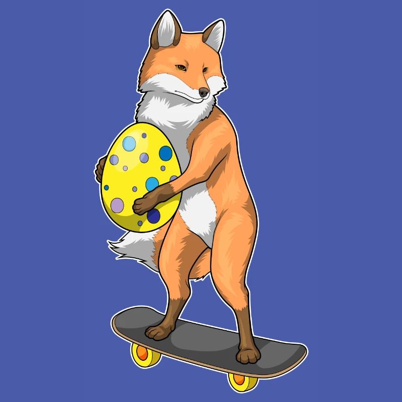 Fox Easter Easter Oeuf Skateboard